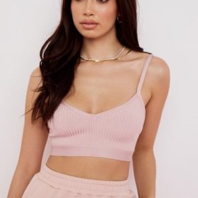 Evie Blush Bandage Bralette - Image 7