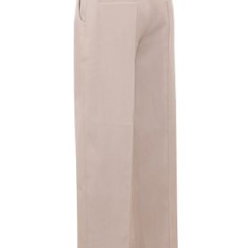 Hayden Beige High Waist Tailored Trousers - Image 3