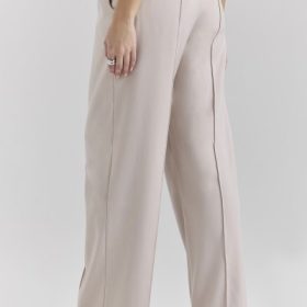 Hayden Beige High Waist Tailored Trousers - Image 13