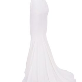 Esmee Ivory Draped Strapless Bridal Gown - Limited Edition - Image 3