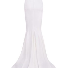 Esmee Ivory Draped Strapless Bridal Gown - Limited Edition - Image 4