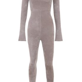 Isis Mink Heavy Chenille Loungewear Jumpsuit - Image 2