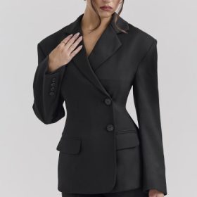 Hudson Black Hourglass Blazer - Image 5