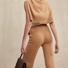 Jionni Camel Cashmere Blend Hoodie