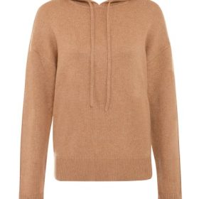 Jionni Camel Cashmere Blend Hoodie - Image 2