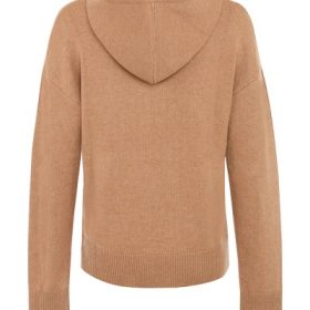 Jionni Camel Cashmere Blend Hoodie - Image 4