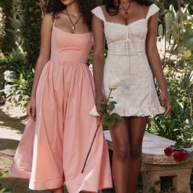 Odessa White Embroidered Mini Dress - Image 14