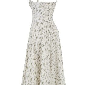 Carmen Garden Print Bustier Sundress - Image 3
