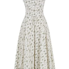 Carmen Garden Print Bustier Sundress - Image 4