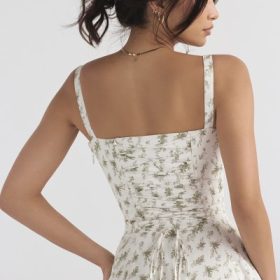 Carmen Garden Print Bustier Sundress - Image 13