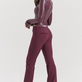 Lillie Wine Trousers - Image 12