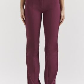 Lillie Wine Trousers - Image 13