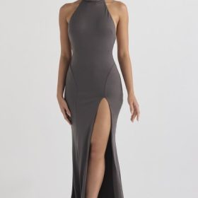 Juliette Shadow Halter Gown - Image 7