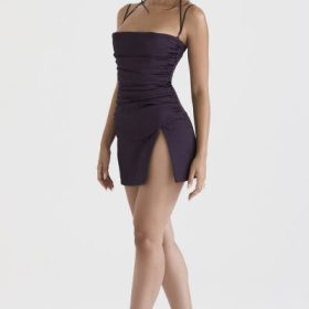 Melia Nightshade Corset Mini Dress - Image 10