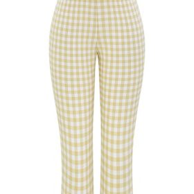 Carella Gingerbread Gingham Capri Trousers - Image 2